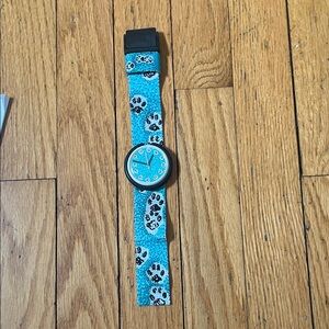 Pop Swatch Watch Polar Paw